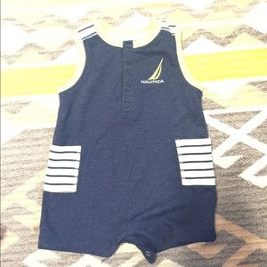 Nautica Short Sleeve Romper